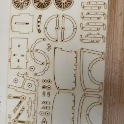 1001Hobbies Maquette Bois Le Vélo Cargo -Maquettes en métal Soldes 1001hobbies mmb02 le velo cargo 11