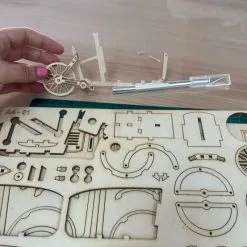 1001Hobbies Maquette Bois Le Vélo Cargo -Maquettes en métal Soldes 1001hobbies mmb02 le velo cargo 13