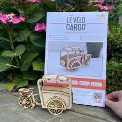 1001Hobbies Maquette Bois Le Vélo Cargo -Maquettes en métal Soldes 1001hobbies mmb02 le velo cargo 24