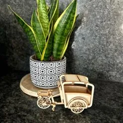 1001Hobbies Maquette Bois Le Vélo Cargo -Maquettes en métal Soldes 1001hobbies mmb02 le velo cargo 7