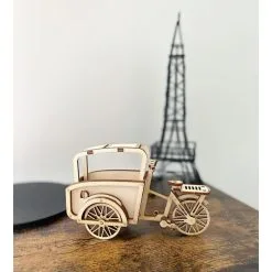 1001Hobbies Maquette Bois Le Vélo Cargo -Maquettes en métal Soldes 1001hobbies mmb02 le velo cargo 8