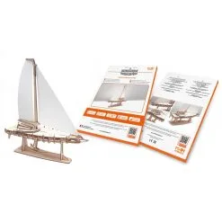 1001Hobbies Maquette Bois Le Monocoque Transatlantique