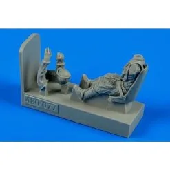 Aires Figurine German WWII Luftwaffe Pilot With Seat Bf 109E For