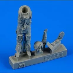 Aires Figurine British Sea Harrier Pilot- Falklands War- 1982