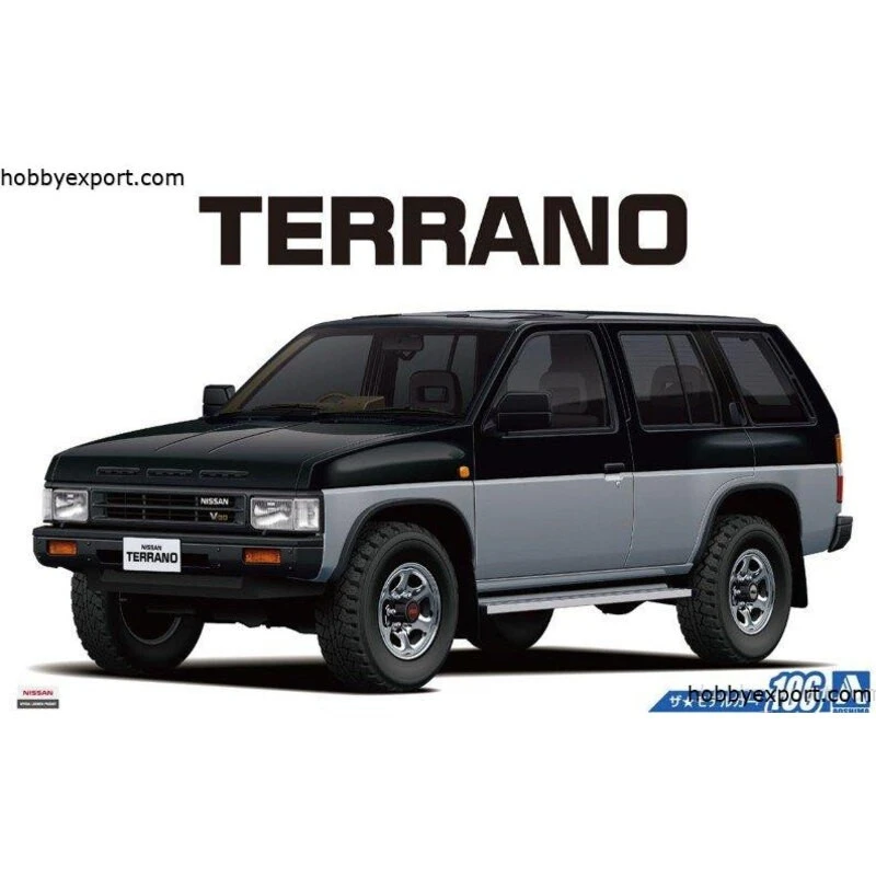 Aoshima Maquette Nissan D21 Terrano V63000 R3m 1991 1 Aoshima Maquette Nissan D21 Terrano V63000 R3m 1991