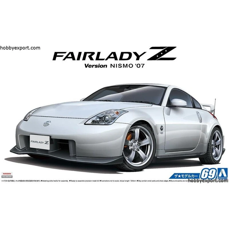 Aoshima Maquette Nissan Z33 Fairlady Z Version Nismo 2007 1 Aoshima Maquette Nissan Z33 Fairlady Z Version Nismo 2007