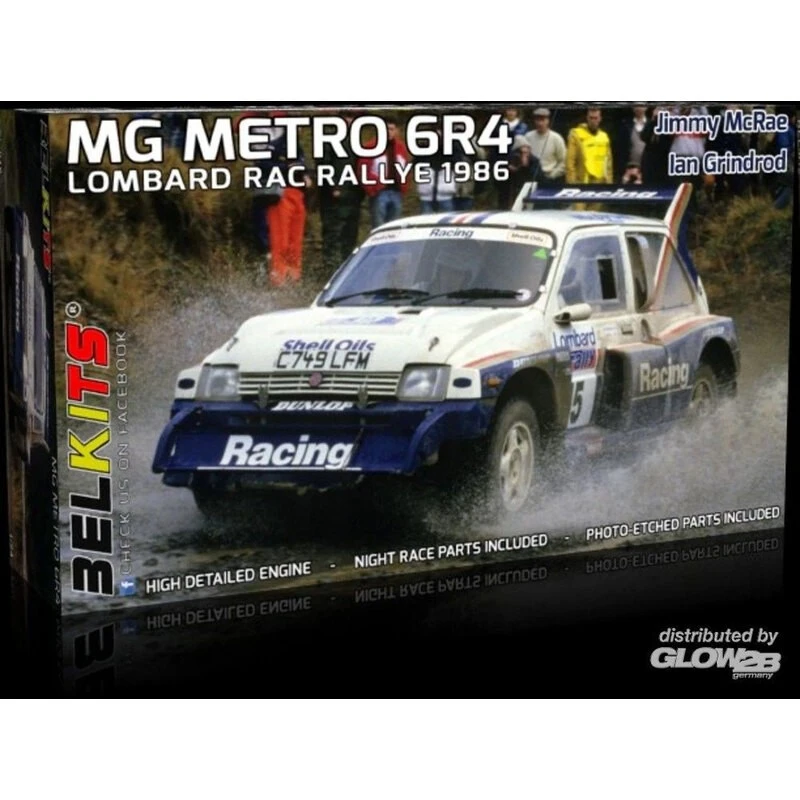 Belkits Maquette MG METRO 6R4,Lombard RAC Rallye 1986 1 Belkits Maquette MG METRO 6R4,Lombard RAC Rallye 1986