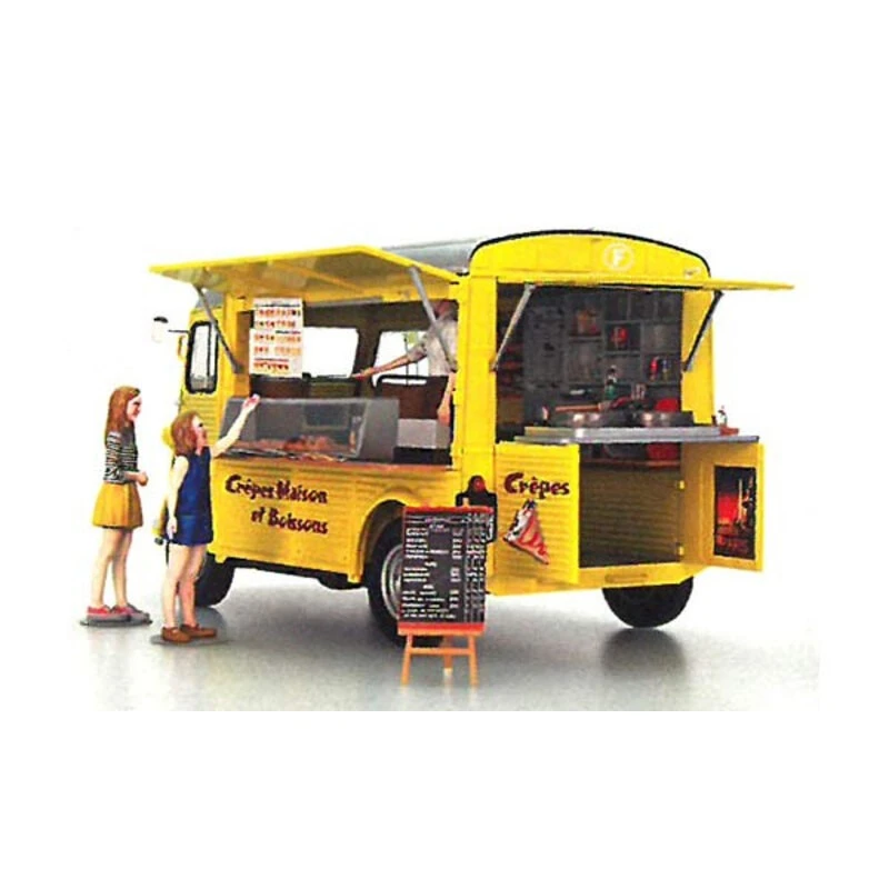 Ebbro Maquette Citroën H 'Crêpe Mobile' 2 Ebbro Maquette Citroën H 'Crêpe Mobile' – Image 2