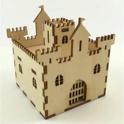 Esprit Maquette Maquette Architecture Maquette Château Fort Tirelire En Bois