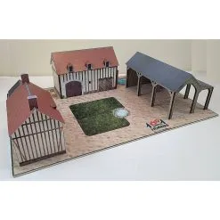 Esprit Maquette Maquette Architecture Ferme De Normandie -Maquettes en métal Soldes esprit maquette ka1001 ferme de normandie 3