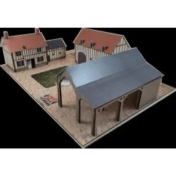 Esprit Maquette Maquette Architecture Ferme De Normandie -Maquettes en métal Soldes esprit maquette ka1001 ferme de normandie 5