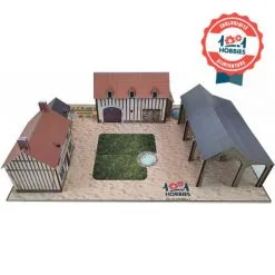 Esprit Maquette Maquette Architecture Ferme De Normandie -Maquettes en métal Soldes esprit maquette ka1001 ferme de normandie 7