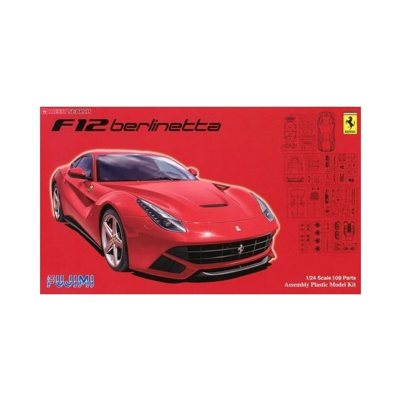 Fujimi Maquette Ferrari F12 Berlinetta 1/24 2 Fujimi Maquette Ferrari F12 Berlinetta 1/24 – Image 2