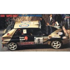 Hasegawa Maquette Lancia DELTA ESSO Piankabarro 1993
