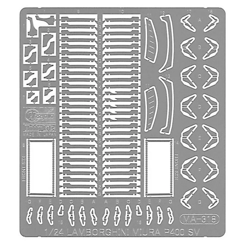 Hasegawa Maquette Lamborghini Miura P400 Sv 2 Hasegawa Maquette Lamborghini Miura P400 Sv – Image 2