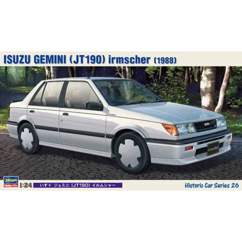 Hasegawa Maquette ISUZU GEMINI (JT190) Irmscher HC26 3 Hasegawa Maquette ISUZU GEMINI (JT190) Irmscher HC26 – Image 3