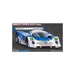 Hasegawa Maquette Plastique De Voiture Minolta Toyota 91C-V HC56 1:24