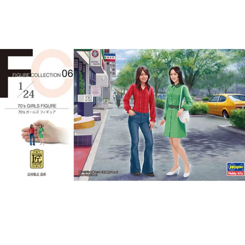 Hasegawa Maquette 70’s GIRLS FIGURE 1 Hasegawa Maquette 70’s GIRLS FIGURE