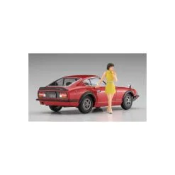 Hasegawa Maquette Plastique De Voiture Nissan Fairlady 240ZG Avec Figurine Années 70s 1:24 SP539