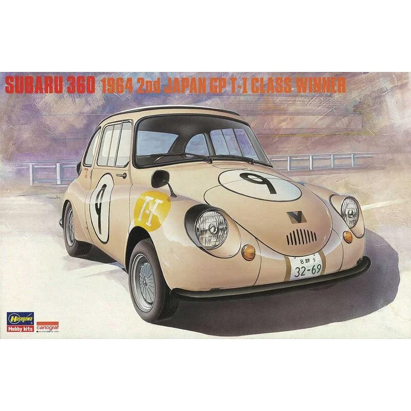 Hasegawa Maquette Subaru 360 1964 2e Gagnant De La Catégorie TI Du GP Du Japon 1 Hasegawa Maquette Subaru 360 1964 2e Gagnant De La Catégorie TI Du GP Du Japon