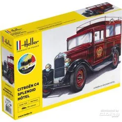 Heller Maquette STARTER KIT (Kit De Démarrage) Citroen C4 Splendid Hotel