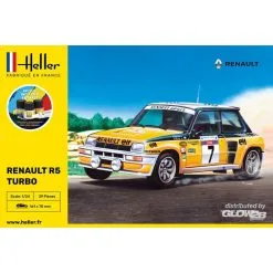 Heller Maquette STARTER KIT (Kit De Démarrage) Renault R5 Turbo -Maquettes en métal Soldes heller 1000567170 starter kit kit de demarrage renault r5 turbo 2