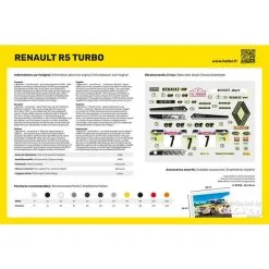 Heller Maquette STARTER KIT (Kit De Démarrage) Renault R5 Turbo -Maquettes en métal Soldes heller 1000567170 starter kit kit de demarrage renault r5 turbo 3