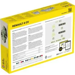 Heller Maquette Renault 4CV -Maquettes en métal Soldes heller he80762 renault 4cv 7