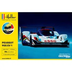Heller Maquette STARTER KIT (Kit De Démarrage) Peugeot 905 EV 1 -Maquettes en métal Soldes heller hell56718 starter kit kit de demarrage peugeot 905 ev 1 2
