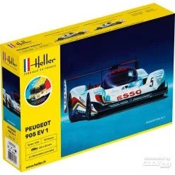 Heller Maquette STARTER KIT (Kit De Démarrage) Peugeot 905 EV 1