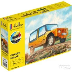 Heller Maquette STARTER KIT (Kit De Démarrage) Citroen Mehari (Version 1)