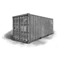 Italeri Maquette Camion Container 20