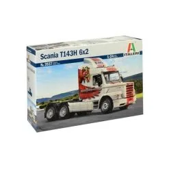 Italeri Maquette Camion Scania T143H 6x2 -Maquettes en métal Soldes italeri i3937 scania t143h 6x2 4