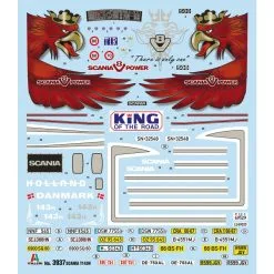 Italeri Maquette Camion Scania T143H 6x2 -Maquettes en métal Soldes italeri i3937 scania t143h 6x2 5