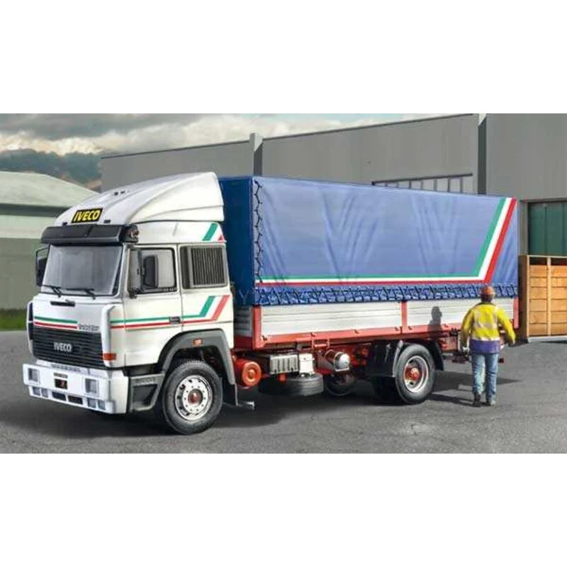 Italeri Maquette Camion IVECO Turbostar Porteur Bâché 2 Italeri Maquette Camion IVECO Turbostar Porteur Bâché – Image 2