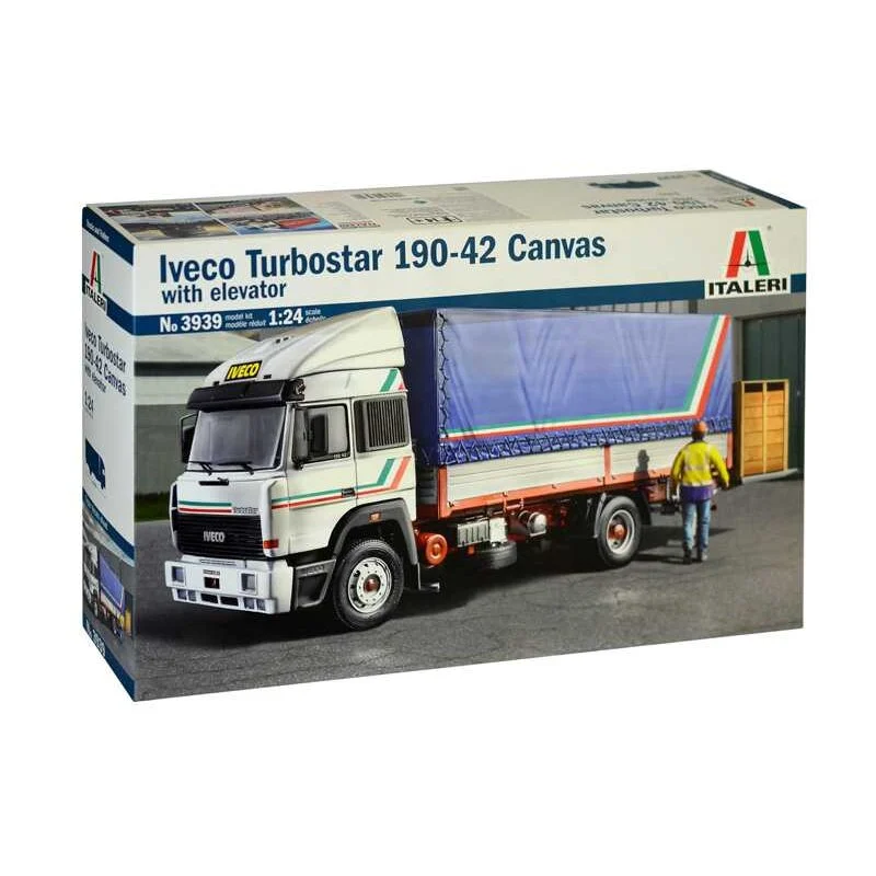 Italeri Maquette Camion IVECO Turbostar Porteur Bâché 1 Italeri Maquette Camion IVECO Turbostar Porteur Bâché