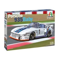 Italeri FEUILLE DE DÉCALQUE PORSCHE 935 BABYSUPER - FEUILLE D'INSTRUCTIONS DE COULEUR Pour Participer Aux Compétitions De Voitures Du Gr