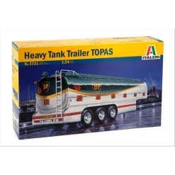 Maquette Camion Italeri: 1/24 Heavy Tank Trailer Topas