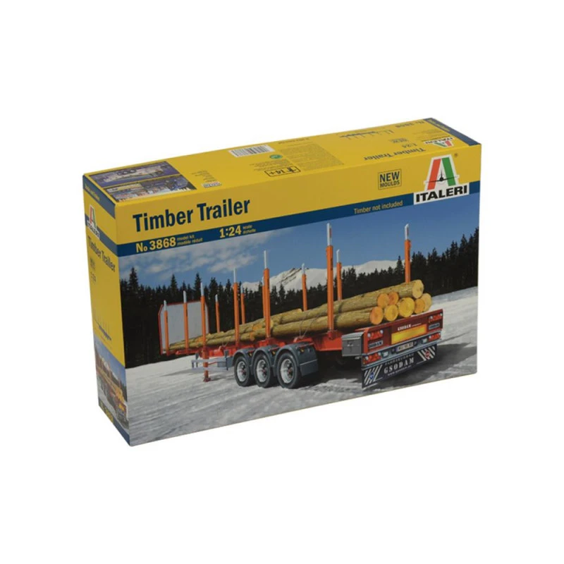 Maquette Camion Italeri: 1/24 Timber Trailer 1 Maquette Camion Italeri: 1/24 Timber Trailer