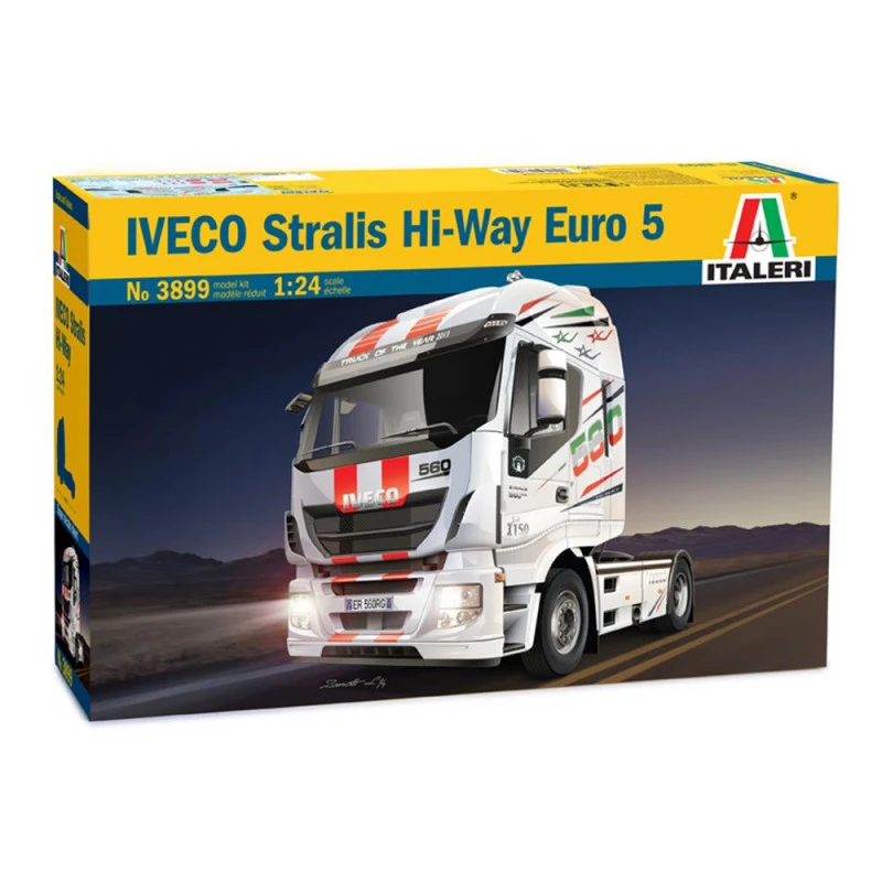 Maquette Camion Italeri: 1/24 Iveco Stralis Hi Way 1 Maquette Camion Italeri: 1/24 Iveco Stralis Hi Way