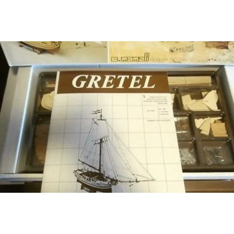 Mamoli Maquette Bateau Gretel 2 Mamoli Maquette Bateau Gretel – Image 2