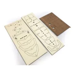 Mantua Maquette Bateau Mincio -Maquettes en métal Soldes mantua s068704 mincio 1 5