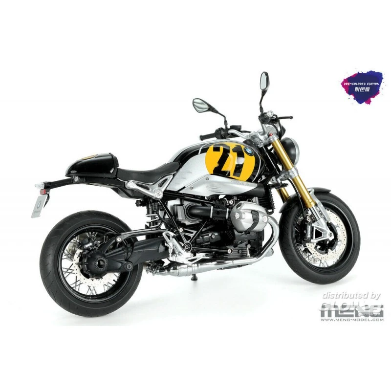 Meng-Model Maquette BMW R NineT Option 719 Black Storm Metallic/Vintage (édition Pré-colorée) 2 Meng-Model Maquette BMW R NineT Option 719 Black Storm Metallic/Vintage (édition Pré-colorée) – Image 2