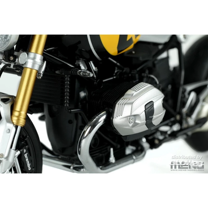 Meng-Model Maquette BMW R NineT Option 719 Black Storm Metallic/Vintage (édition Pré-colorée) 4 Meng-Model Maquette BMW R NineT Option 719 Black Storm Metallic/Vintage (édition Pré-colorée) – Image 4
