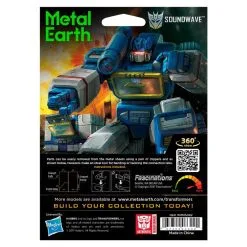 Metal Earth Maquette Métal Transformers/soundwave -Maquettes en métal Soldes metal earth 5060302 transformers soundwave 3