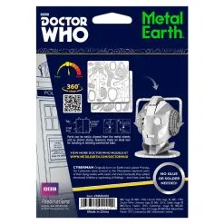 Metal Earth Maquette Métal Doctor Who - Cyberman Head -Maquettes en métal Soldes metal earth 5060402 doctor who cyberman head 2