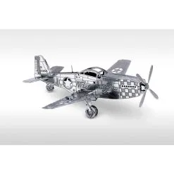 Metal Earth Maquette Avion Aviation: MUSTANG P-51 8.92x9.41x2.97cm 7 Metal Earth Maquette Avion Aviation: MUSTANG P-51 8.92x9.41x2.97cm -Maquettes en métal Soldes metal earth 5061003 aviation mustang p 51 8 92x9 41x2 97cm 2