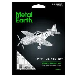 Metal Earth Maquette Avion Aviation: MUSTANG P-51 8.92x9.41x2.97cm 8 Metal Earth Maquette Avion Aviation: MUSTANG P-51 8.92x9.41x2.97cm -Maquettes en métal Soldes metal earth 5061003 aviation mustang p 51 8 92x9 41x2 97cm 3