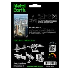 Metal Earth Maquette Métal Chrysler Building 5 Metal Earth Maquette Métal Chrysler Building -Maquettes en métal Soldes metal earth 5061009 chrysler building 2
