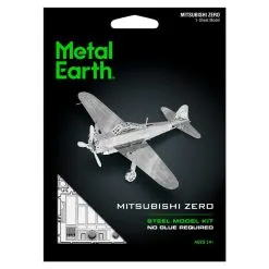 Metal Earth Maquette Avion Aviation: MITSUBISHI ZERO -Maquettes en métal Soldes metal earth 5061028 aviation mitsubishi zero 2